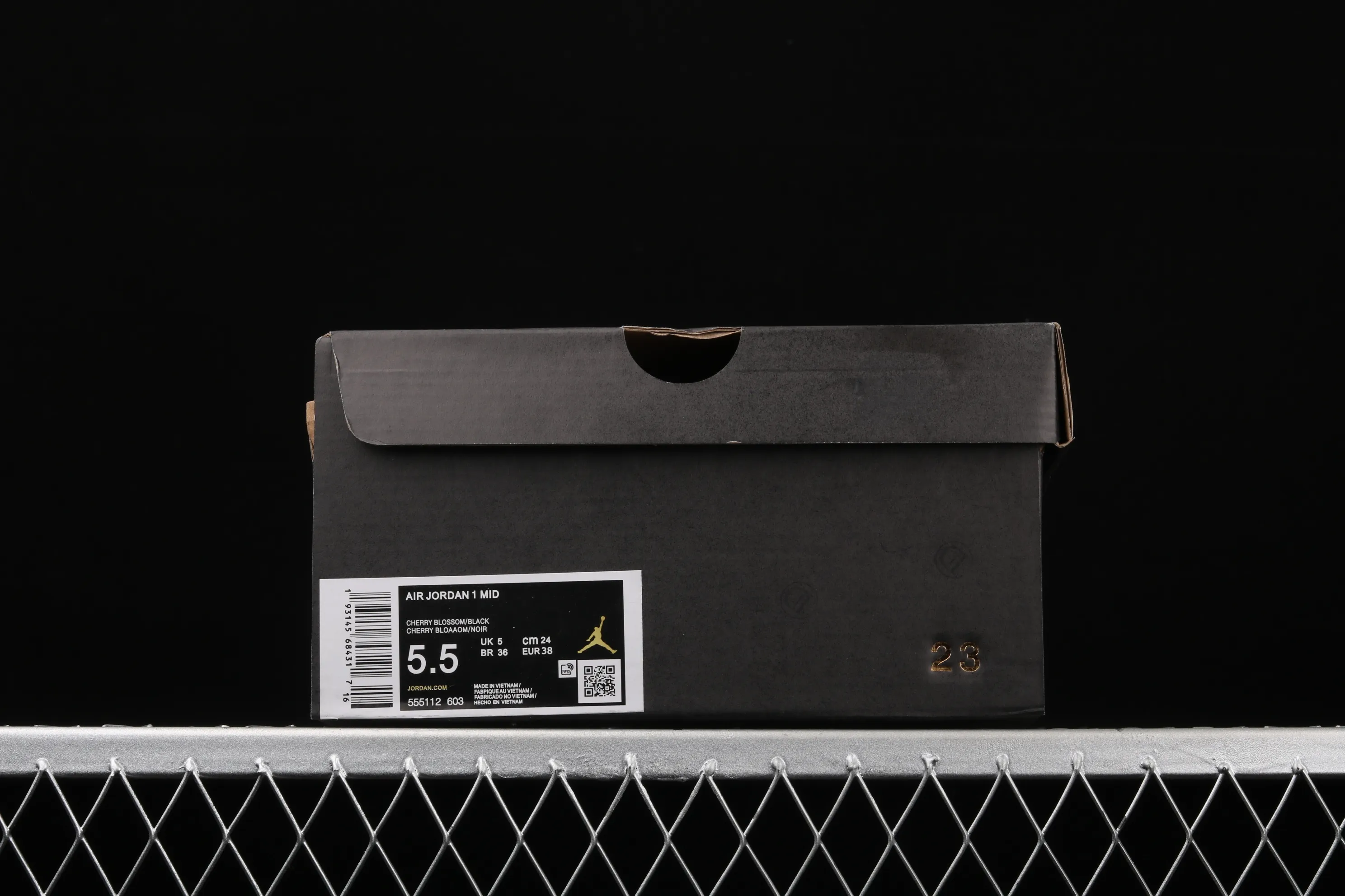 All categories Air Jordan Jordan series basketball shoes Air Jordan 1 Mid Air Jordan 1 Mid "Pink Quartz" AJ1 Joe 1 pink quartz first layer Chinese basketball shoes 555112-603